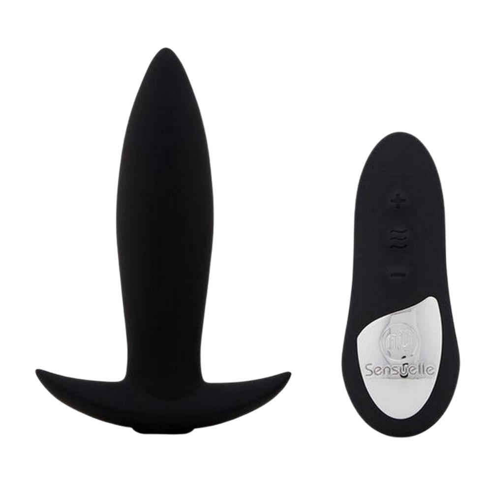 Mini-Plug - Rechargeable Silicone Vibrating Plug with Remote Control