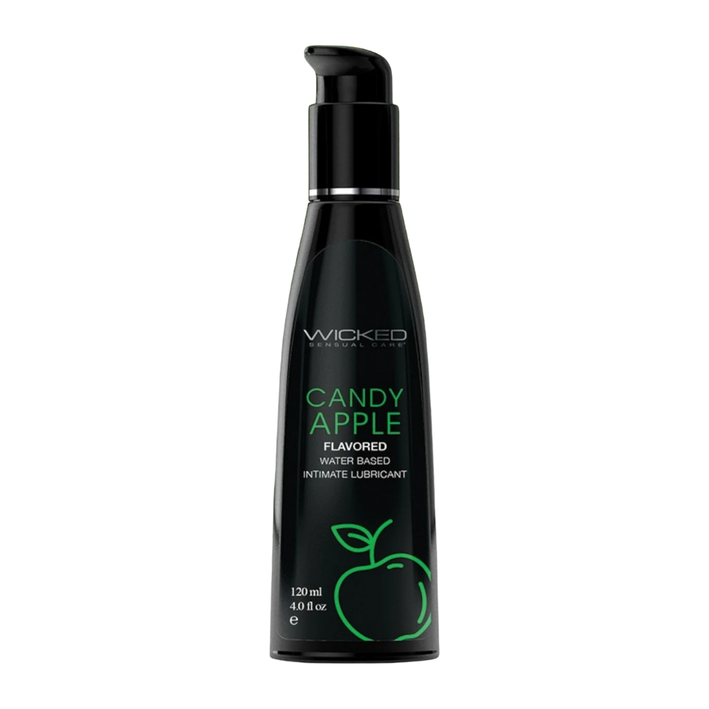 Aqua water-based flavored lubricant ￼ 4oz